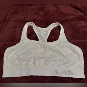 Victoria's Secret White Sports Bra